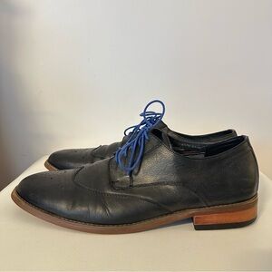 Florsheim Leather Lace-Up Dress Shoes – Black | Men’s 10D